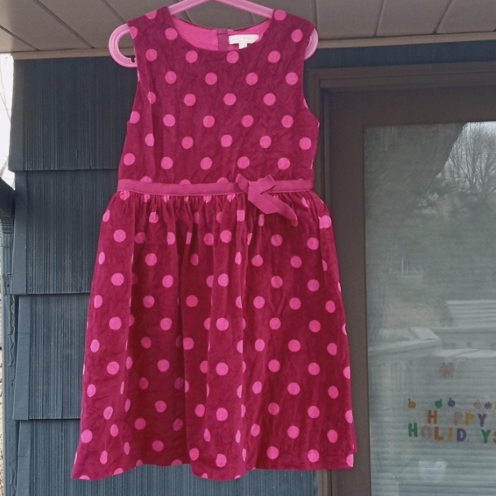 Mini BODEN velvet fit and flare 9-10 EUC